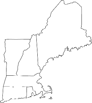 new england map